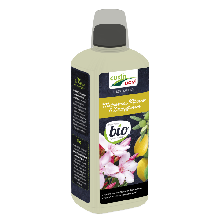 CUXIN Flüssigdünger Mediterrane Pflanzen & Zitruspflanzen Bio